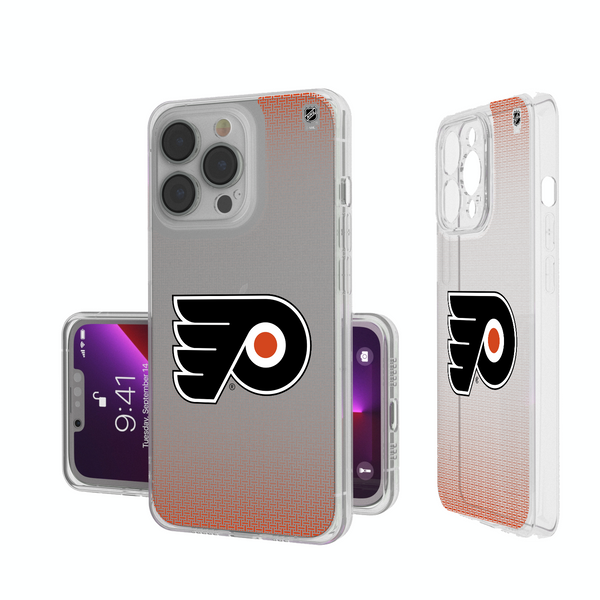 Philadelphia Flyers Linen iPhone Clear Phone Case