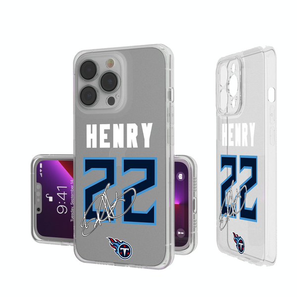 Derrick Henry Tennessee Titans 22 Ready iPhone Clear Phone Case