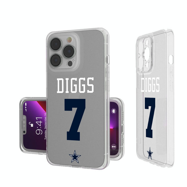 Trevon Diggs Dallas Cowboys 7 Ready iPhone Clear Phone Case