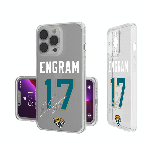 Evan Engram Jacksonville Jaguars 17 Ready iPhone Clear Phone Case