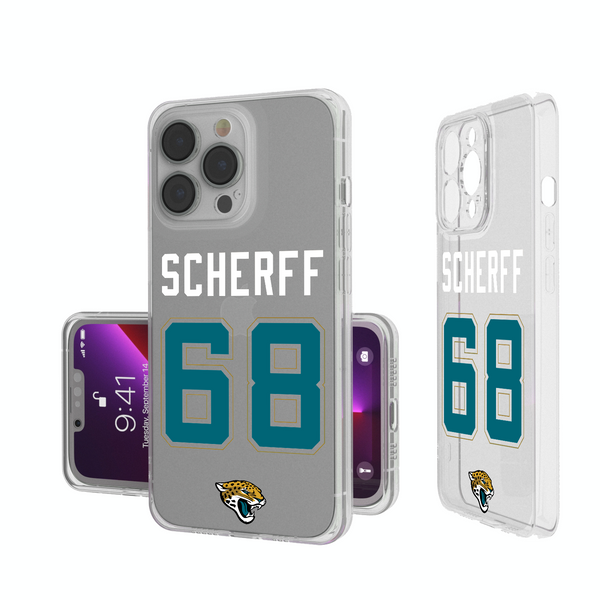 Brandon Scherff Jacksonville Jaguars 68 Ready iPhone Clear Phone Case