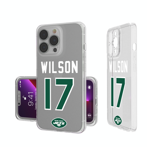 Garrett Wilson New York Jets 17 Ready iPhone Clear Phone Case