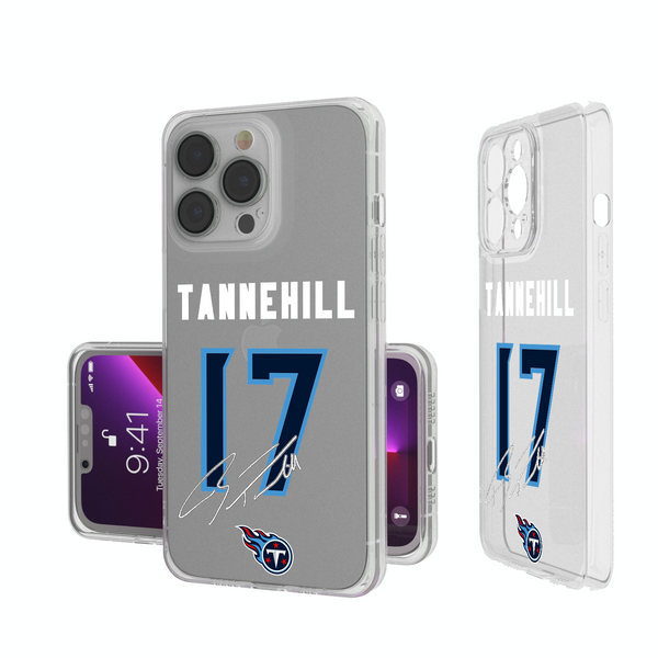 Ryan Tannehill Tennessee Titans 17 Ready iPhone Clear Phone Case