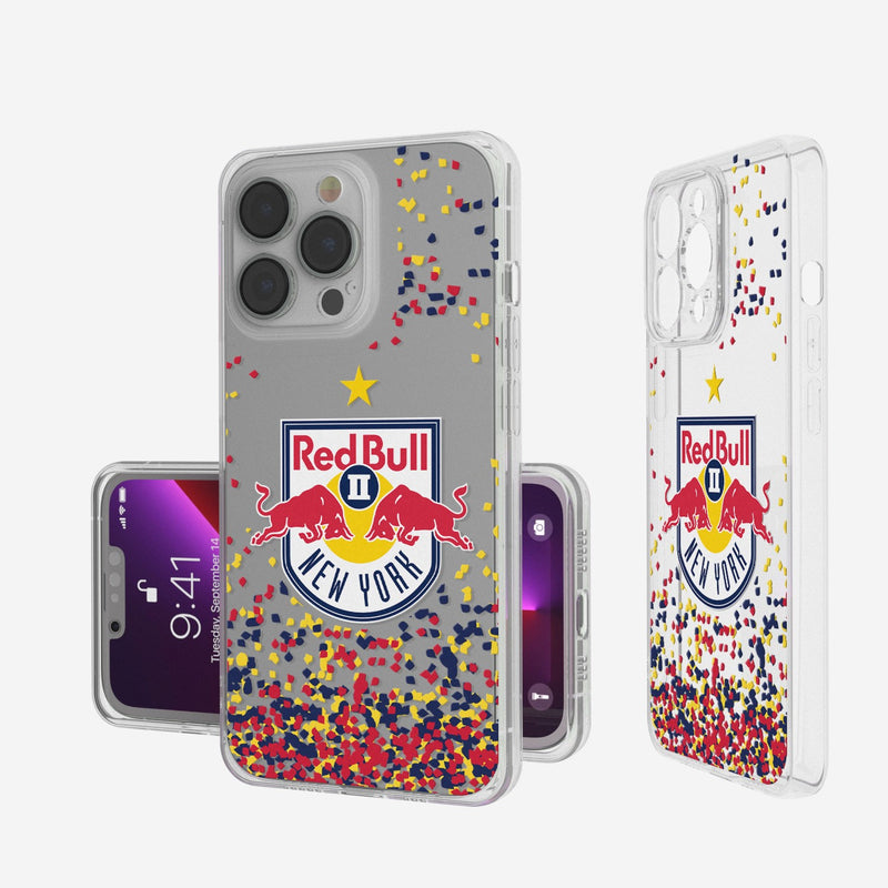 New York Red Bulls II  Confetti iPhone 7 / 8 / SE Clear Slim Case