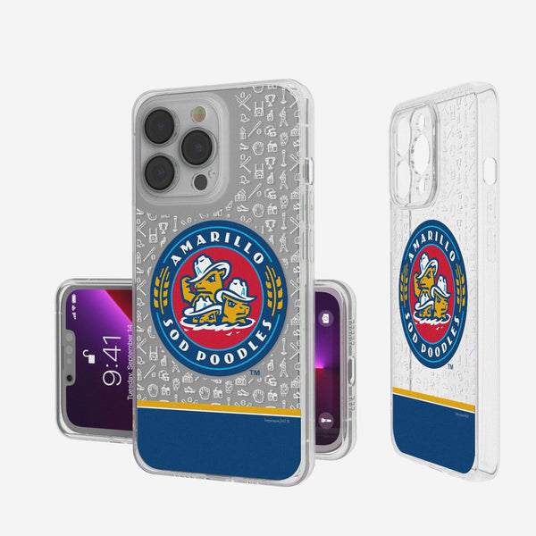 Amarillo Sod Poodles Memories iPhone Clear Case