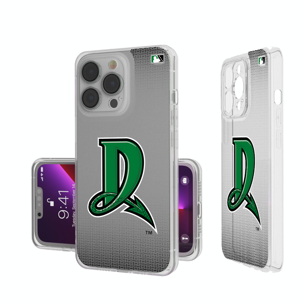 Dayton Dragons Linen iPhone Clear Phone Case