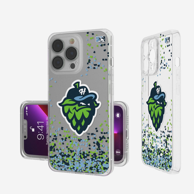 Hillsboro Hops Confetti iPhone Clear Case