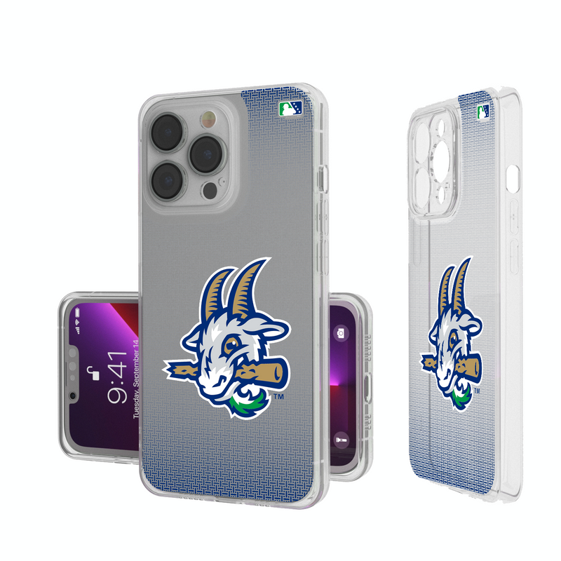 Hartford Yard Goats Linen iPhone Clear Phone Case