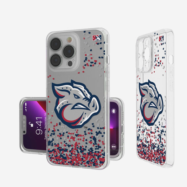 Lehigh Valley IronPigs Confetti iPhone Clear Case