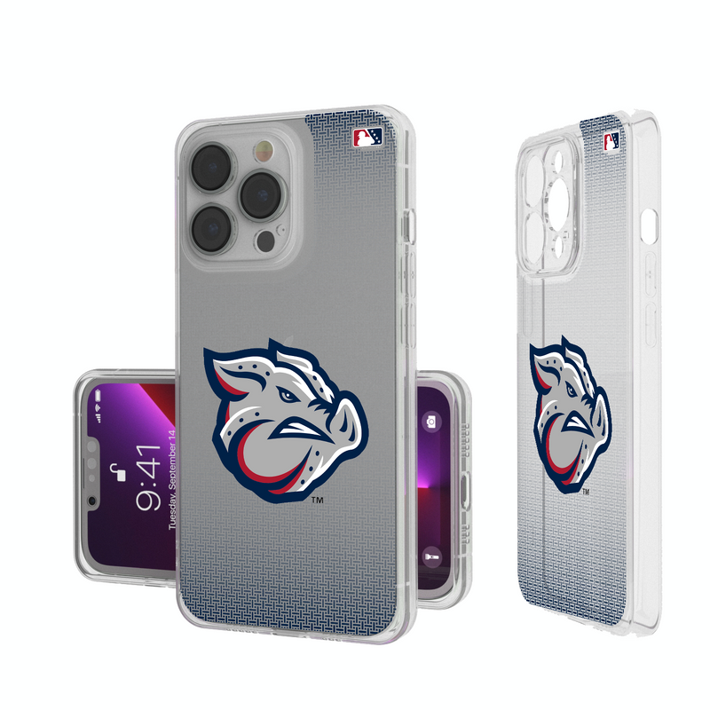 Lehigh Valley IronPigs Linen iPhone Clear Phone Case