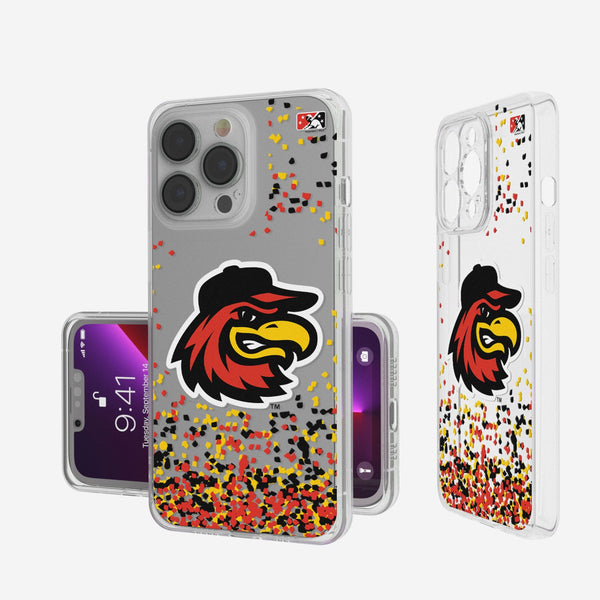 Rochester Red Wings Confetti iPhone Clear Case