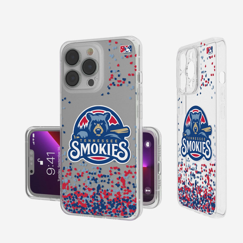 Tennessee Smokies Confetti iPhone Clear Case