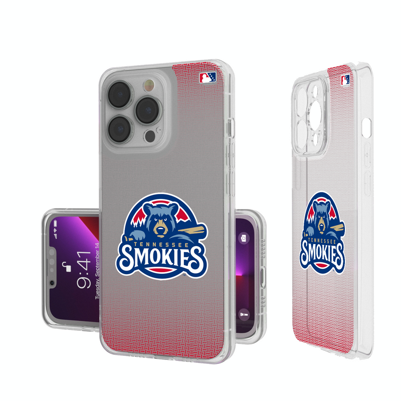 Tennessee Smokies Linen iPhone Clear Phone Case