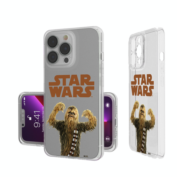 Star Wars Chewbacca Color Block iPhone Clear Phone Case