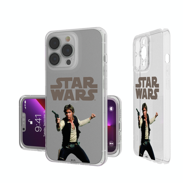 Star Wars Han Solo Color Block iPhone Clear Phone Case