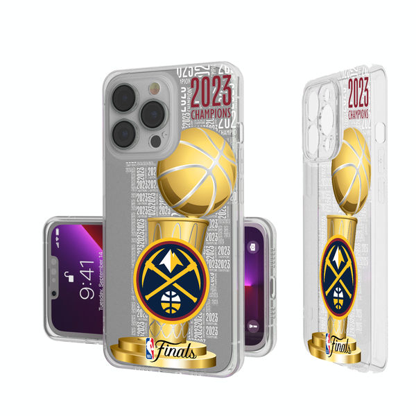 Denver Nuggets Trophy iPhone Clear Case