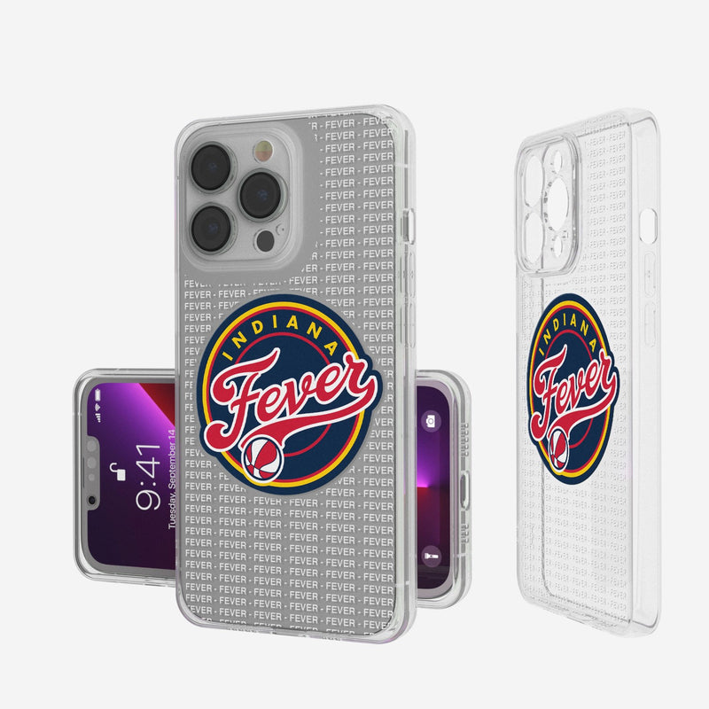 Indiana Fever Blackletter iPhone Clear Case