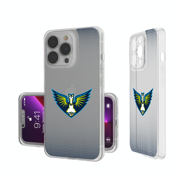 Dallas Wings Linen iPhone Clear Phone Case