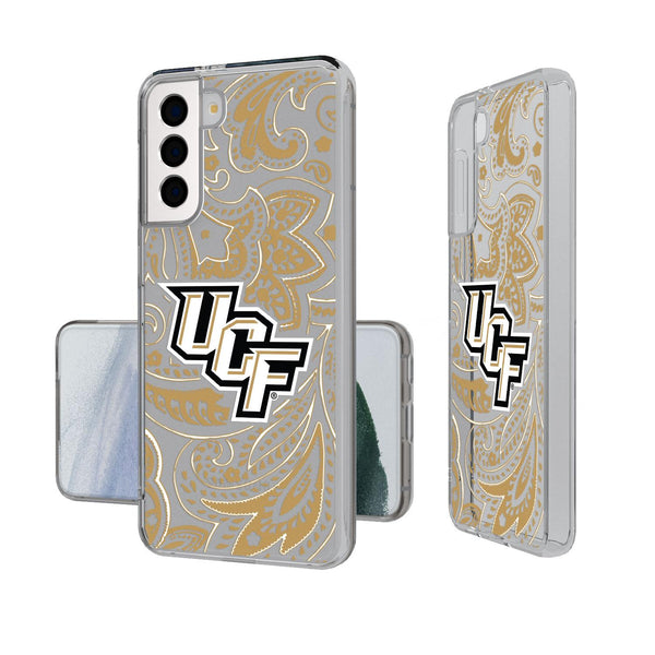 Central Florida Golden Knights Paisley Galaxy Clear Case