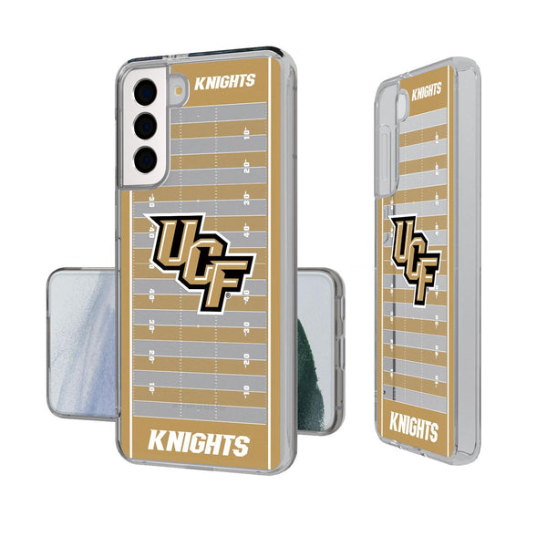 Central Florida Golden Knights Football Field Galaxy Clear Case