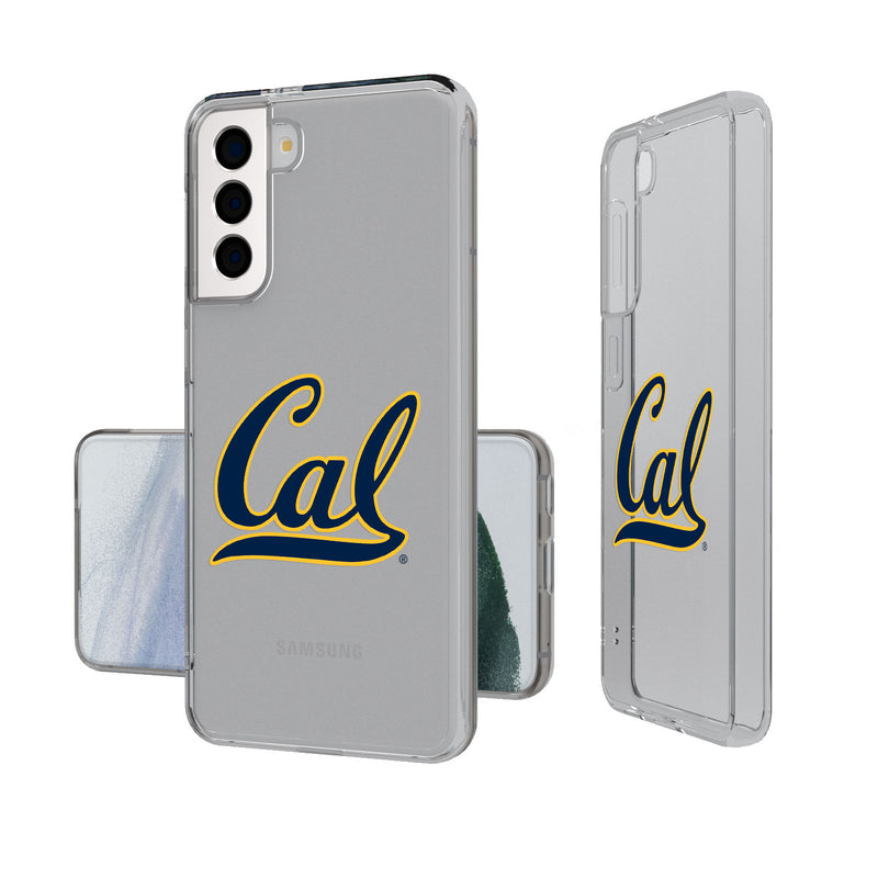 California Golden Bears Insignia Galaxy S20 Clear Slim Case