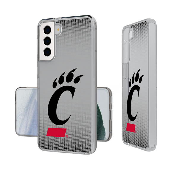Cincinnati Bearcats Linen Galaxy Clear Phone Case