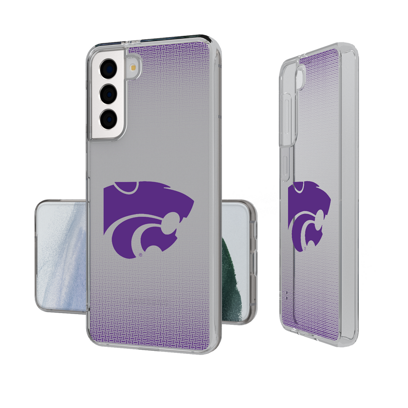 Kansas State Wildcats Linen Galaxy Clear Phone Case