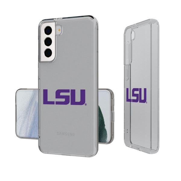 Louisiana State University Tigers Insignia Galaxy S20 Clear Slim Case