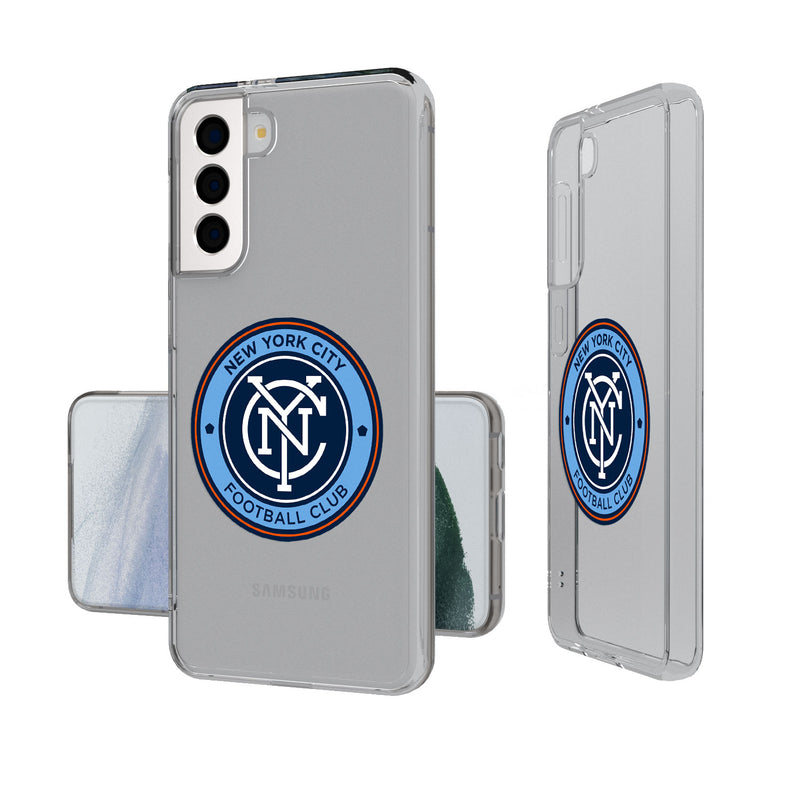 New York City FC  Insignia Galaxy S20 Clear Slim Case