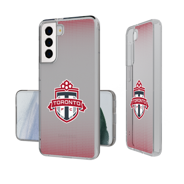 Toronto FC   Linen Galaxy Clear Phone Case