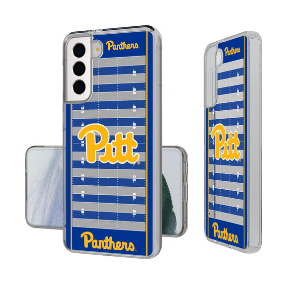 Pittsburgh Panthers Football Field Galaxy Clear Case