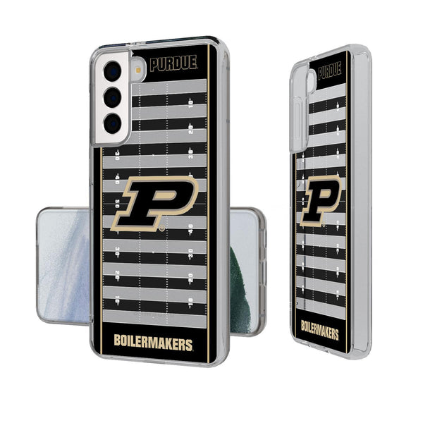 Purdue Boilermakers Football Field Galaxy Clear Case