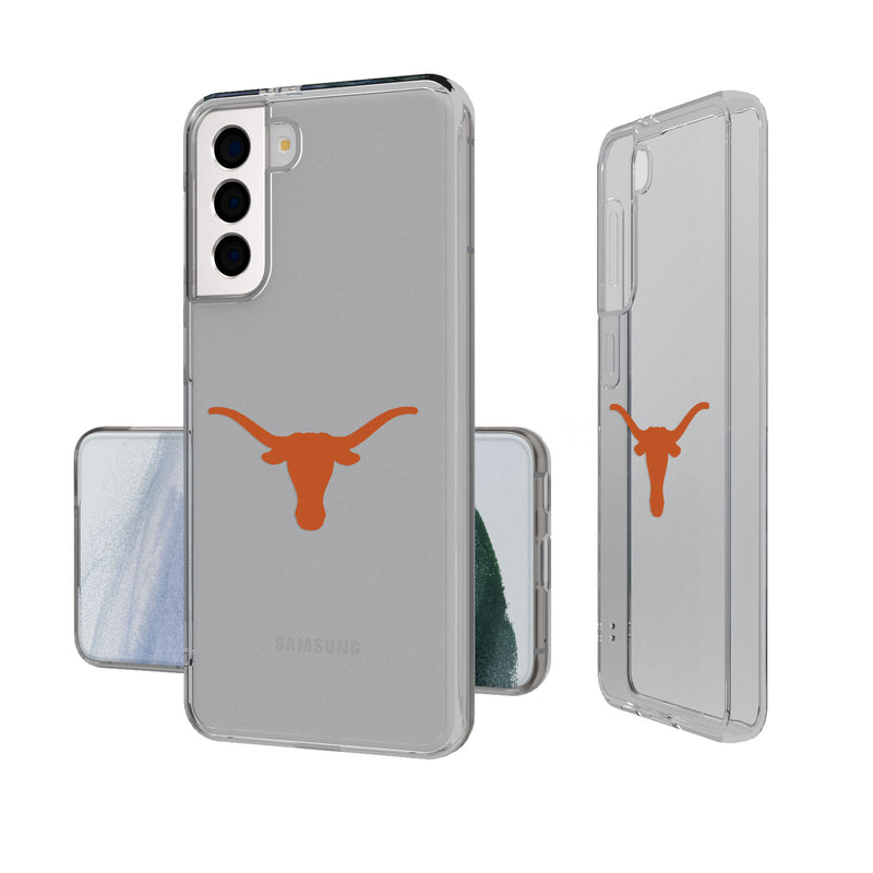 Texas Longhorns Insignia Galaxy S20 Clear Slim Case
