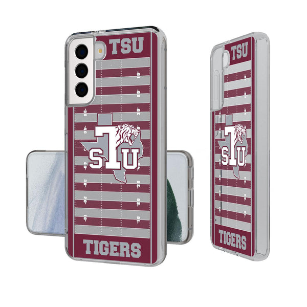 Texas Southern Tigers Football Field Galaxy Clear Case