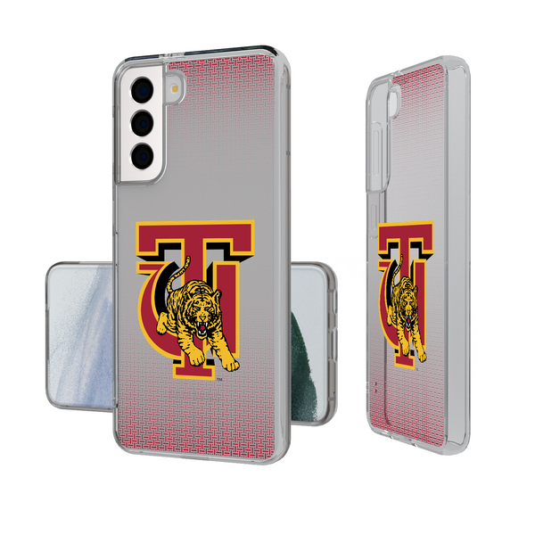 Tuskegee Golden Tigers Linen Galaxy Clear Phone Case