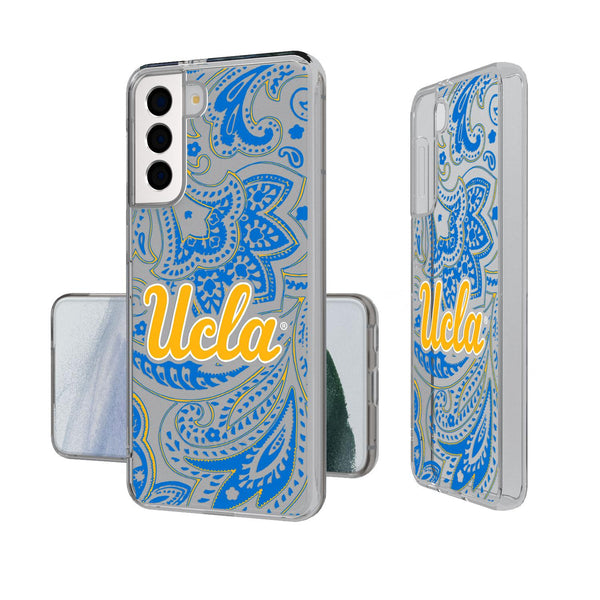 UCLA Bruins Paisley Galaxy Clear Case