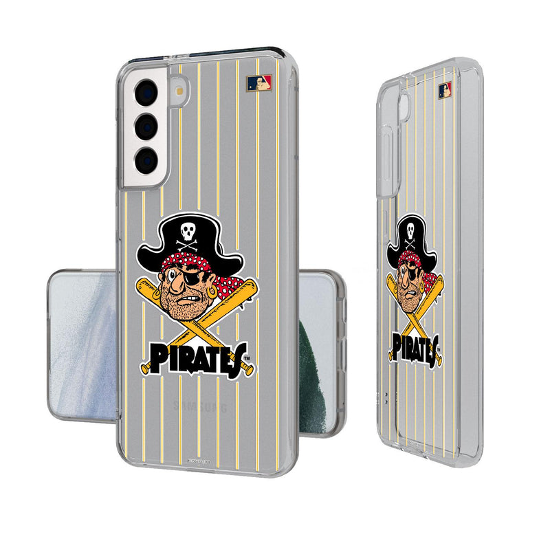 Pittsburgh Pirates 1958-1966 - Cooperstown Collection Pinstripe Galaxy Clear Case