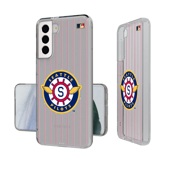 Seattle Pilots 1969 - Cooperstown Collection Pinstripe Galaxy Clear Case