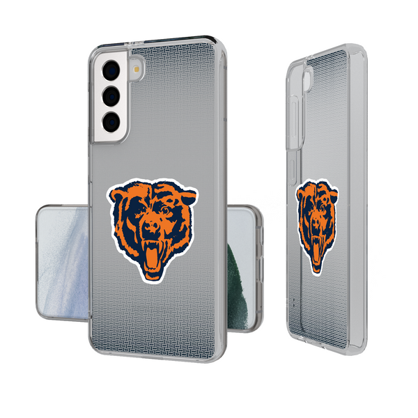 Chicago Bears 1946 Historic Collection Linen Galaxy Clear Phone Case
