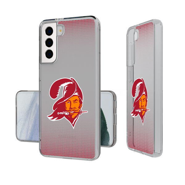 Tampa Bay Buccaneers Historic Collection Linen Galaxy Clear Phone Case