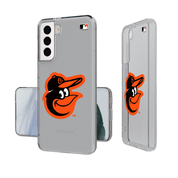 Baltimore Orioles Insignia Galaxy S20 Clear Slim Case