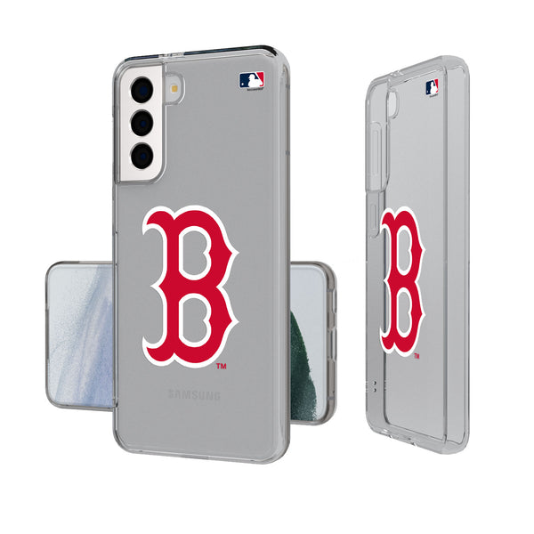 Boston Red Sox Insignia Galaxy S20 Clear Slim Case