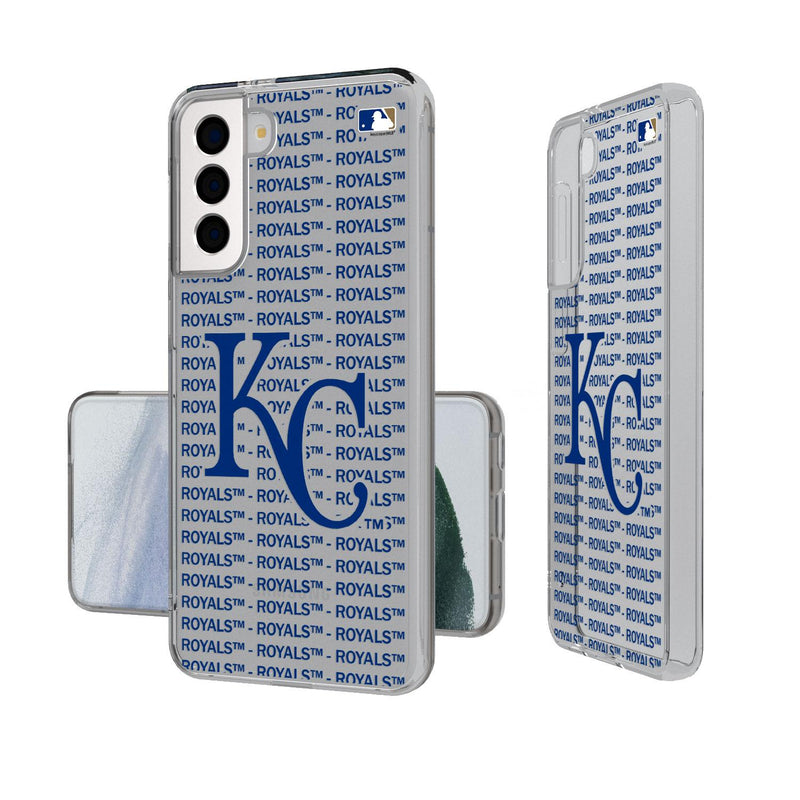 Kansas City Royals Blackletter Galaxy Clear Case