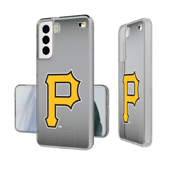 Pittsburgh Pirates Linen Galaxy Clear Phone Case