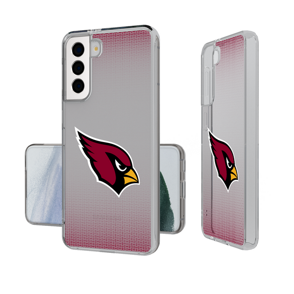 Arizona Cardinals Linen Galaxy Clear Phone Case