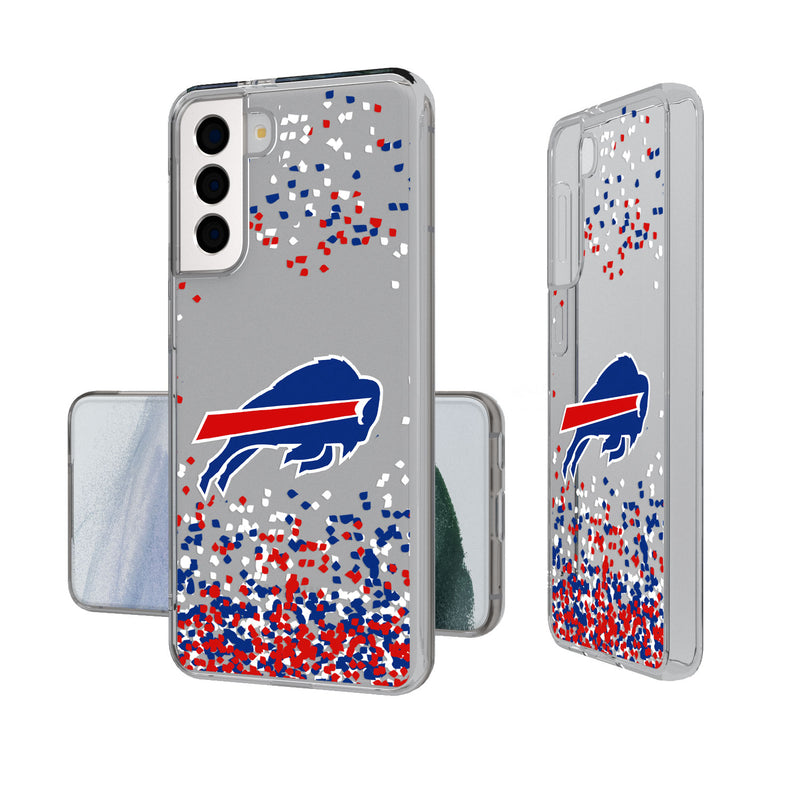 Buffalo Bills Confetti Galaxy Clear Case