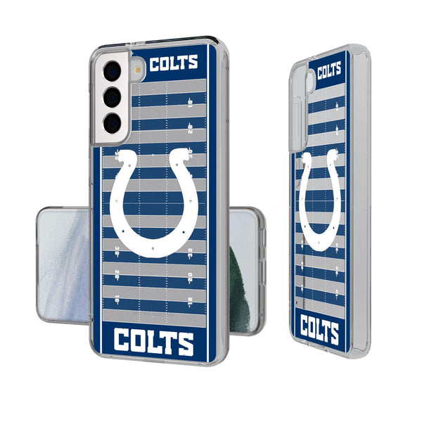 Indianapolis Colts Football Field Galaxy Clear Case