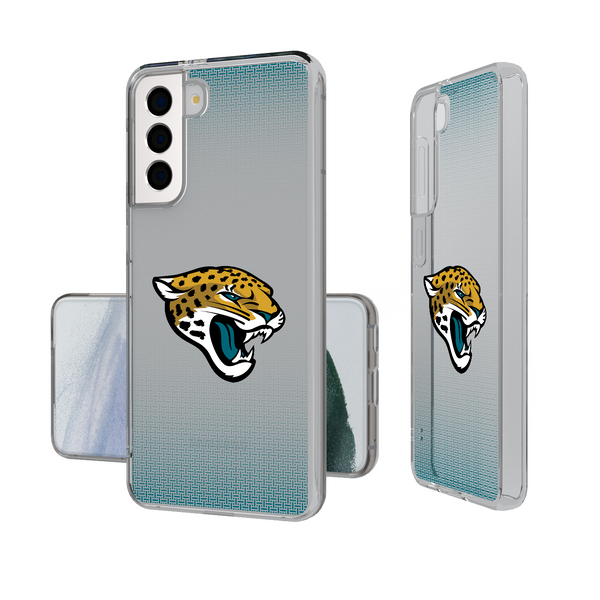 Jacksonville Jaguars Linen Galaxy Clear Phone Case