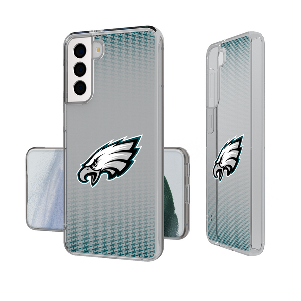 Philadelphia Eagles Linen Galaxy Clear Phone Case