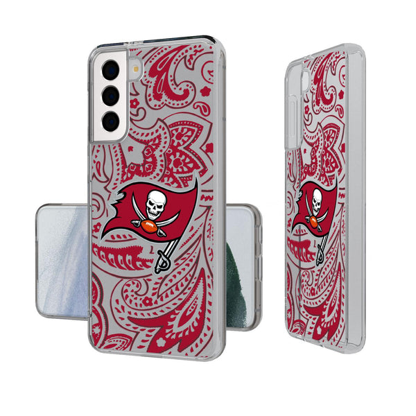 Tampa Bay Buccaneers Paisley Galaxy Clear Case